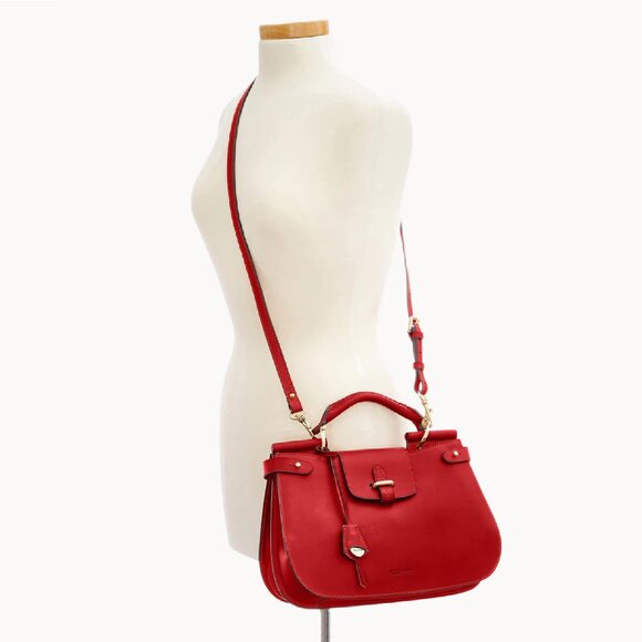 brand new RED Dooney & Bourke Alto Viola Hand Bag w/ Shoulder Strap - Picture 2 of 4